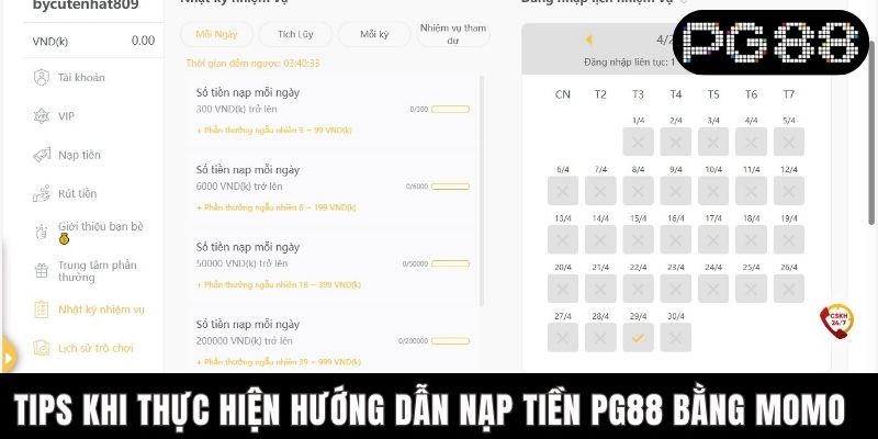 Hướng Dẫn Nạp Tiền PG88 Bằng Momo Chi Tiết Cho Dân Chơi - WINASTRO68.SBS